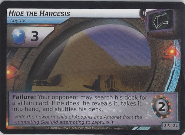 Hide the Harcesis